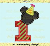 Image result for Silhouette Mickey Mouse with Birthday Hat