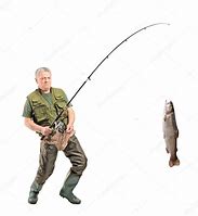 Image result for Fisherman Catching a Fish