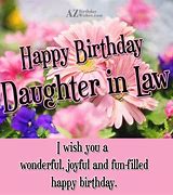 Image result for Happy Birthday Daughter in Law