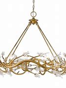 Image result for Acrylic and Gold Chandelier