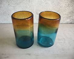 Image result for Blown Glass Drinking Glasses