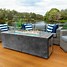 Image result for Outdoor Gas Fire Pit Tables