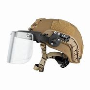 Image result for Ballistic Helmet W Face Shield