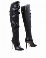 Image result for Valentino Black Boots Platform