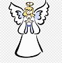 Image result for Angel Clip Art Free Black and White