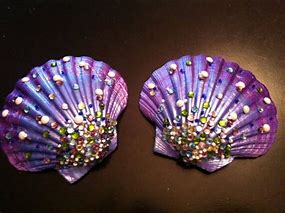 Image result for Mermaid Painted Shell