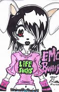 Image result for Emo Bunny Art