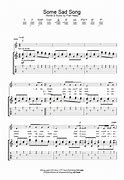 Image result for Sad Song Guitar Tabs