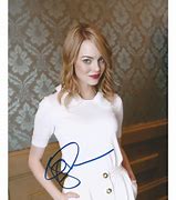 Image result for Emma Stone Autograph