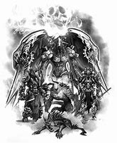 Image result for Demon with Wings Tattoo Sketch