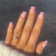 Image result for Pink and Teal Nails