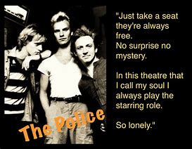 Image result for The Police Lyrics