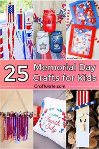 Image result for Memorial Day Flower Craft