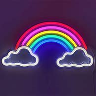 Image result for Rainbow Neon Lights Aesthetic