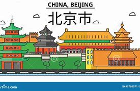 Image result for Beijing Image Cartoon Black and White