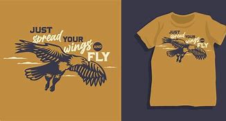 Image result for Eagle Design T-Shirt