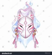 Image result for Fox Demon Mask Drawing