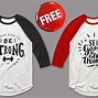 Image result for Mockup Kaos Raglan