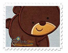 Image result for In the Hoop Applique Bear