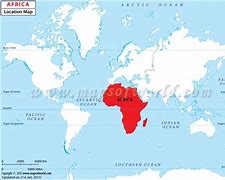 Image result for Africa World Map with Countries