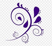 Image result for Purple Swirl Design Clip Art