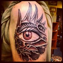 Image result for Mechanical Eye Tattoo