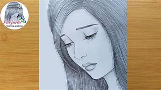 Image result for Sad Face Sketch