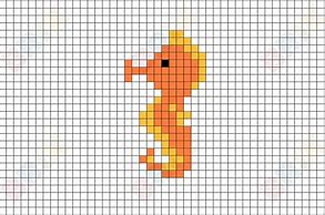 Image result for Horse Pixel Art Grid