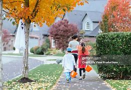 Image result for Family Trick or Treating