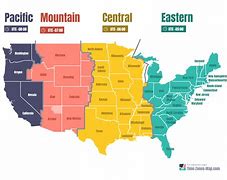 Image result for Time Zones across America