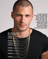 Image result for Male Necklace with Numbers