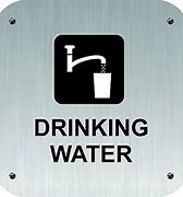 Image result for Drinking Water Sign Board