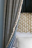 Image result for Small Print Curtains Ivory