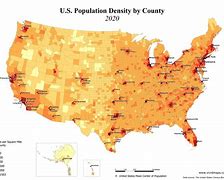 Image result for USA Density Map