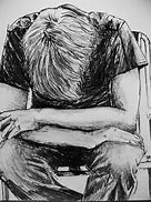 Image result for Pencil Art Sad Boy