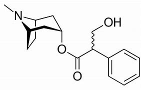 Image result for Atropine Compound