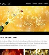 Image result for Happy New Year Email Template