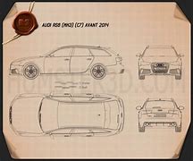 Image result for Audi RS6 Blueprint