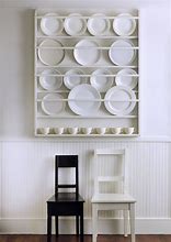 Image result for Wall Mounted Plate Display Rack