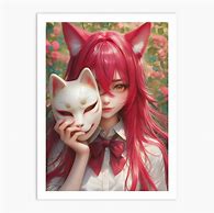 Image result for Anime with Cat Mask