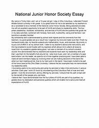 Image result for Honor Society Membership Essay