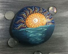 Image result for Rock Painting Dot Art