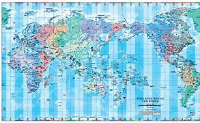 Image result for Pacific Time Zone Map