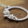 Image result for Sterling Silver Number Necklaces