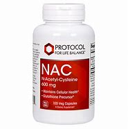 Image result for N-acetyl cysteine 600 Mg