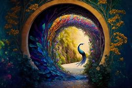 Image result for Rainforest Peacock