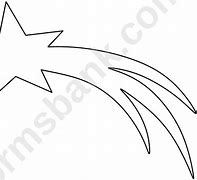 Image result for Shooting Star Cut Out