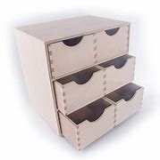 Image result for Wooden Storage Cabinet with Drawers