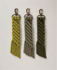 Image result for Macrame Key Chain