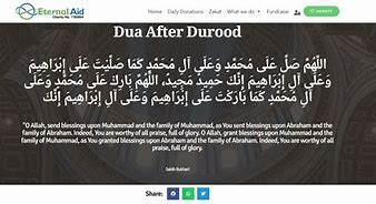 Image result for Dua After Durood